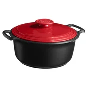 Ceramic Cocotte cooking pot, 33cm/6.5L, Sublime +, Burgundy - Emile