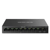 Omrežni stikalo Mercusys MS110CMP z podporo za PoE, črn