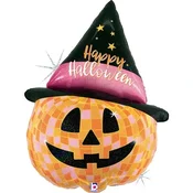 Grabo Folijski balon Happy Halloween – Buča 84 cm