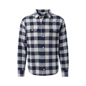 DAN FOX APPAREL Srajca Efe, rjava, črna