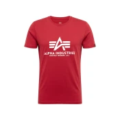 ALPHA INDUSTRIES Majica, rdeča