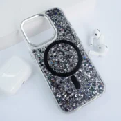 Maska Mag Case Glue za iPhone 16 Pro crna