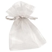 Vrećice ukrasne organdi 10x8cm pk24 knorr prandell 21-6399410 bijele