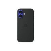 iPhone 16 Plus Silicone Case with MagSafe - Black