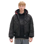 Cropp - Prošivena bomber jakna - CRNO