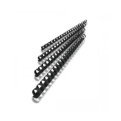KLIPKO PVC spirale (10mm, 100 kosov), črne
