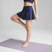 Womens Puma MOVE CLOUDSPUN AOP Wrap Skirt, Blue, Size XS, Clothing