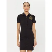 Versace Jeans Couture Vsakodnevna obleka 78HAOT01 Črna Regular Fit