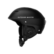 OUTDOOR MASTER smučarska čelada Kelvin, S, črna, 800734 6972863197521-ONE