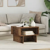 vidaXL Klubska miza Star les 48 x 46 x 35 cm Konstruiran les
