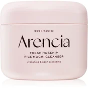 Arencia Rice Mochi Cleanser Fresh Rosehip čistilna krema suha koža 120 g unisex