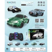 Drift car SPORT R/C 1:64 Black