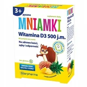 Starpharma Okusni vitamin D3 500 IE 60 pastil