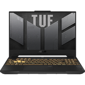 Asus Notebook Asus TUF Gaming F15 FX507VU-LP174 i7 / 16GB / 1TB SSD / 15,6 FHD IPS 144Hz / NVIDIA GeForce RTX 4050 / NoOS (Mecha Gray), (01-nb15as00110)