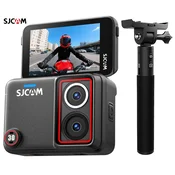 SJCAM SJ30 akcijska športna kamera, Charging Kit, 8K Ultra HD, 2.51 FLIP zaslon, SteadyMotion 2.0, 8x ZOOM, polnilna baterija, 140° snemalni kot, Dual WIFI, 5ATM vodoodpornost, aplikacija, +dodatki - SJCAM - Bonajo