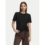 French Connection Majica 76QZA Črna Relaxed Fit