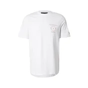 Lyle & Scott Majica Lyle Athletic mornarska/oranžna/bela