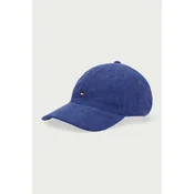 Tommy Hilfiger baseball kapa moška rebrasta žametna