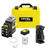 Nivel System CLx3G MOTOR križni laser 3x360°, zelena zraka, set s motoriziranim podizacem i stativom SJJ-M1 EX