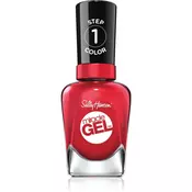 Sally Hansen Miracle Gel™ gel lak za nohte brez uporabe UV/LED lučke odtenek 444 Off With Her Red! 14,7 ml