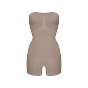 cfab Oblikovanje postave Trägerloser Bodysuit Sculpting Shapewear mit Shorts temno siva