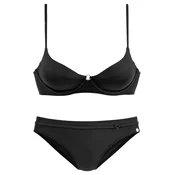 LASCANA Bikini, črna