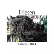 Friesen (Wandkalender 2024, Kalender DIN A4 quer, Monatskalender im Querformat mit Kalendarium, Das perfekte Geschenk)