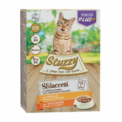 Stuzzy Cat Shreds MULTIPACK Sterilized chicken and turkey 12x85 g