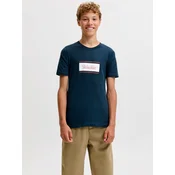 Jack & Jones Junior Majica JJBUSTER marine / rdeča / bela