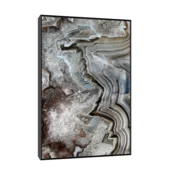 Canvas Slika na platnu Ahat, Sa ramom, 40 x 60 cm, Crni