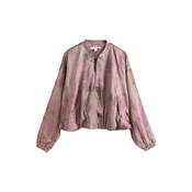 Next Prehodna jakna siva/lila/mauve