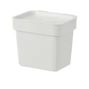HALLBAR Kanta s poklopcem, svetlosiva, 3 l