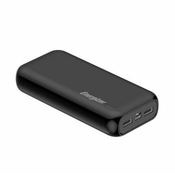 Energizer power bank UE20010_BK 20000mAh, 2.1A, črn