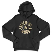 System of a Down Circle Star Logo Black L Kapuco