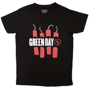 Green Day Majica Dynamite Unisex Black M
