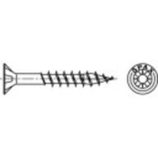 Ugrezni vijaki 4.5 mm 45 mm križni galvanizirano pocinkano jeklo, rumeno kromiran 200 kosov TOOLCRAFT 159