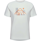 Sportska majica kratkih rukava Mammut Mountain Fujiyama boja: bijela, s tiskom