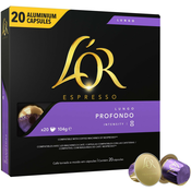 NESPRESSO PROFONDO KAPSLE 20pcs LOR