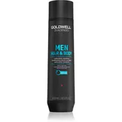 Goldwell Dualsenses For Men šampon in gel za prhanje 2v1 (Hair & Body Gel) 300 ml