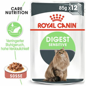 Royal Canin varčno pakiranje 48x85 g - Digest Sensitive v omaki