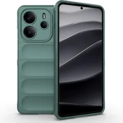 GS Ovitek za Xiaomi Redmi Note 14 4G, igralni, udarno odporen, zelen
