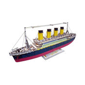 Woodcraft - Lesena 3D sestavljanka Titanic
