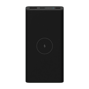 Xiaomi Mi brezžična polnilna baterija, 10 W, 10000 mAh, črna