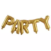 Balon PARTY zlat 30cm
