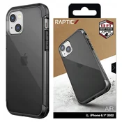 Ovitek Raptic X-Doria Air za iPhone 14 Plus, MagSafe, Kovinski elementi, Siva