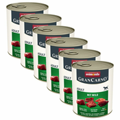 Animonda GranCarno Original Adult divjačina 6 x 800 g