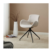 Eglo 424706 - Jedilni stol BULACAN 82x58 cm krem barva/črna