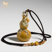 Tongshifu Dekorativna figura Fulu tikvica, Žuta