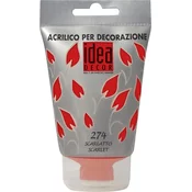 Maimeri Idea Decor Akrilna barva Scarlet 110 ml 1 kos