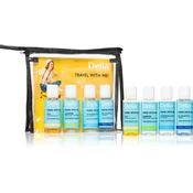 Delia Cosmetics Travel with me Potovalni set (za obraz, telo in lase)